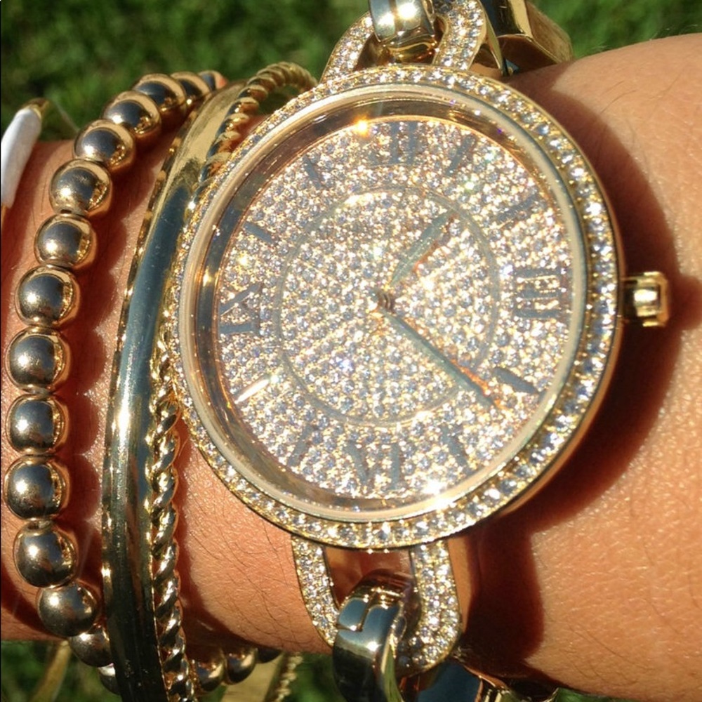 Michael Kors Gold Delaney Watch MK3268